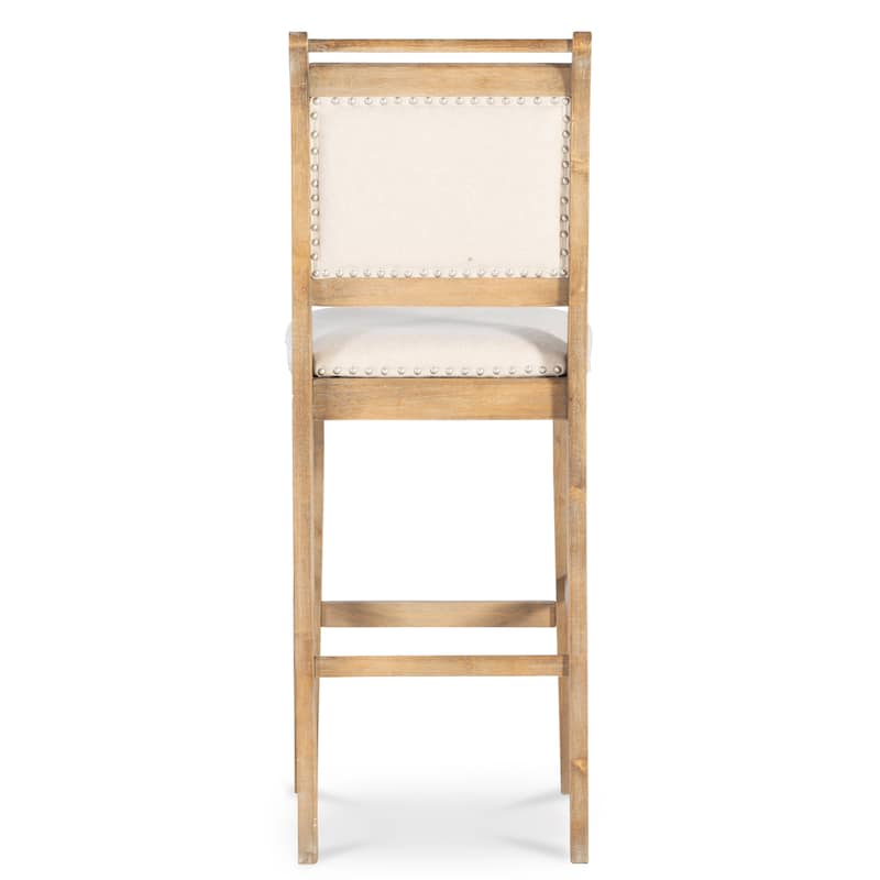 The Gray Barn Nook Natural 30-inch Barstool
