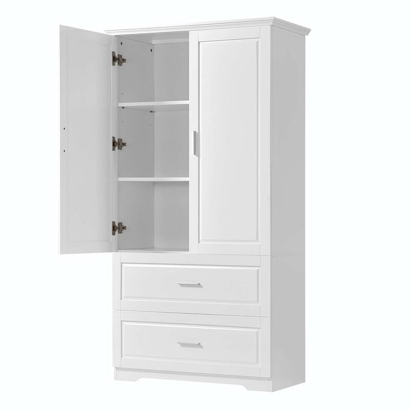 Cabinet with Two Doors and Drawers