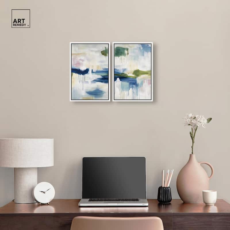 Kairos I Canvas Set of 2 by Art Remedy