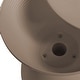 preview thumbnail 111 of 143, Boyd Round Side Table with Ribbed Design Base - Accent Hourglass End Table with Removable Lid for Living Room & Bedroom