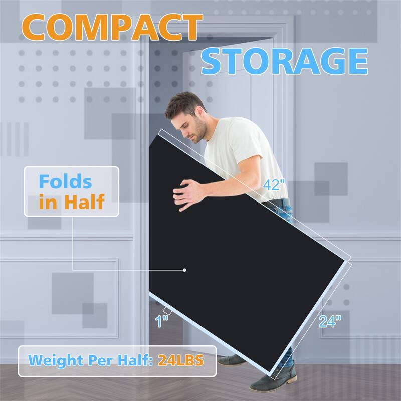 Mid-Size Ping Pong Conversion Top Foldable