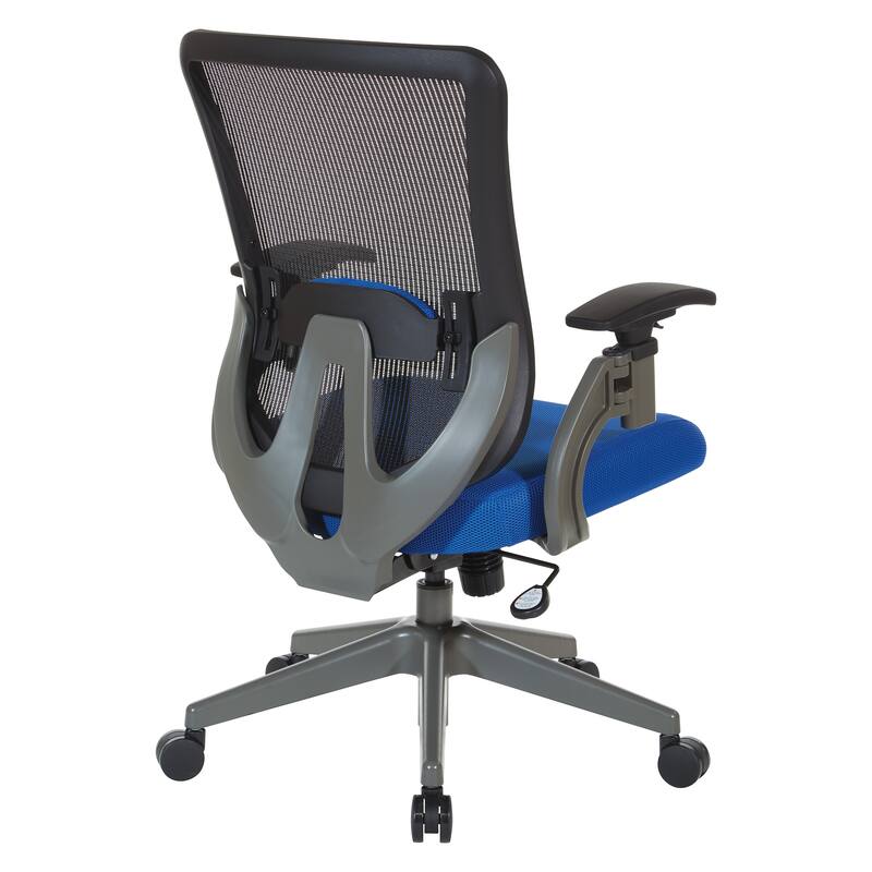 Grey Vertical Mesh Back Managers Chair