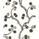 preview thumbnail 4 of 14, Seabrook Designs Allegra Branches Non-Woven Unpasted Wallpaper 20.9 in. W x 33 ft. L - Cream & Rhino
