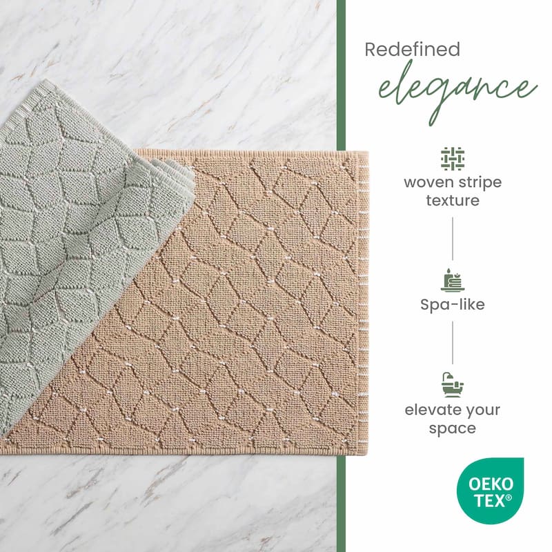 Martex Restore Diamond Geo Bath Rug