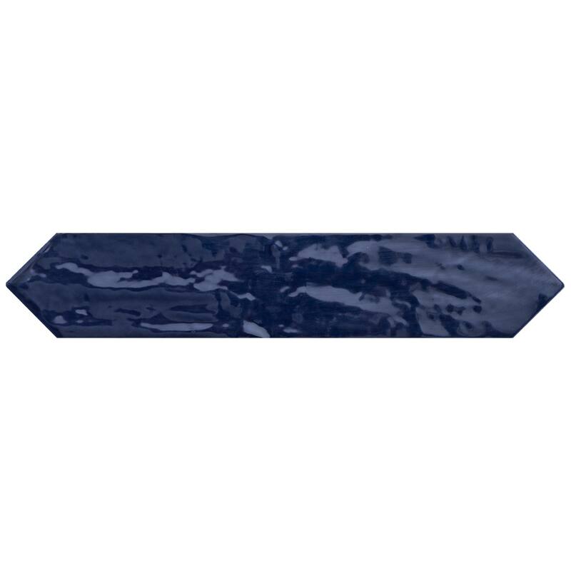 The Tile Life Talavera 3x6 Cobalt Glossy Ceramic Subway Wall Tile