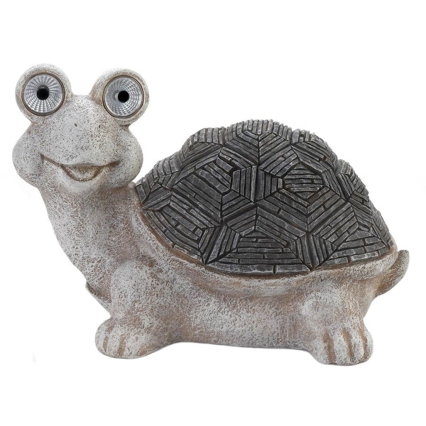 Antique Solar Turtle Statue