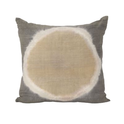 Liam Throw Pillow, Grey
