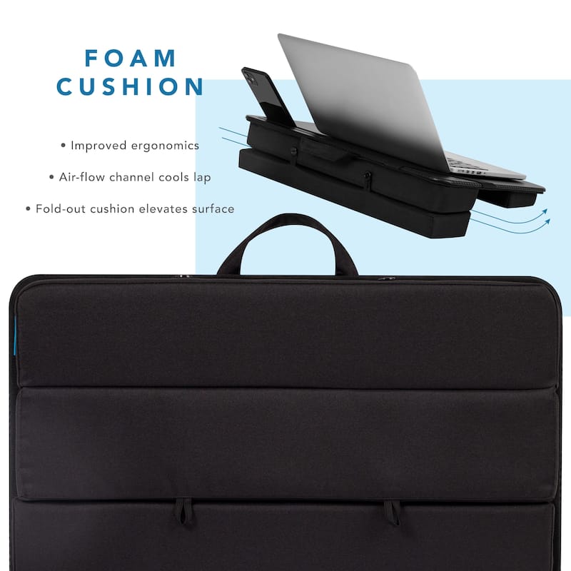 LapGear Elevation Lap Desk with phone holder