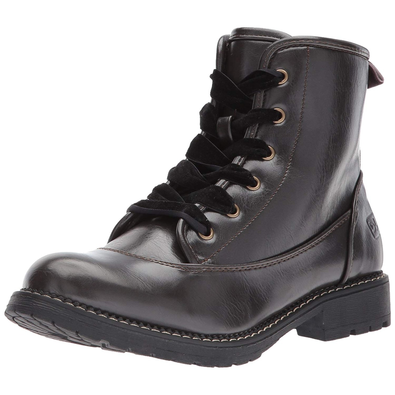 rosario leather combat boot