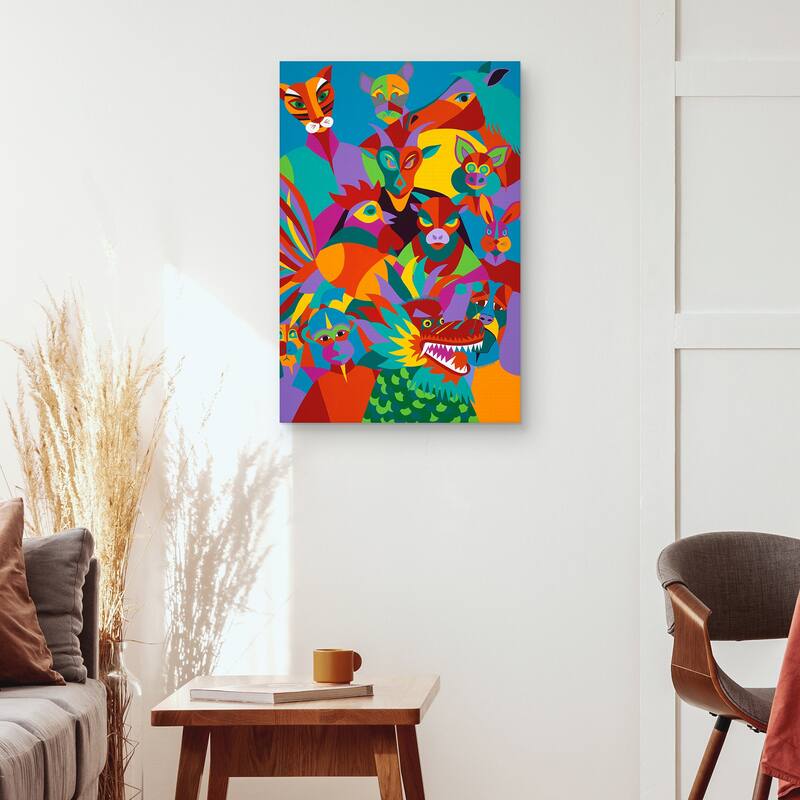 Chinese New Year by Synthia SAINT JAMES Canvas Art Print