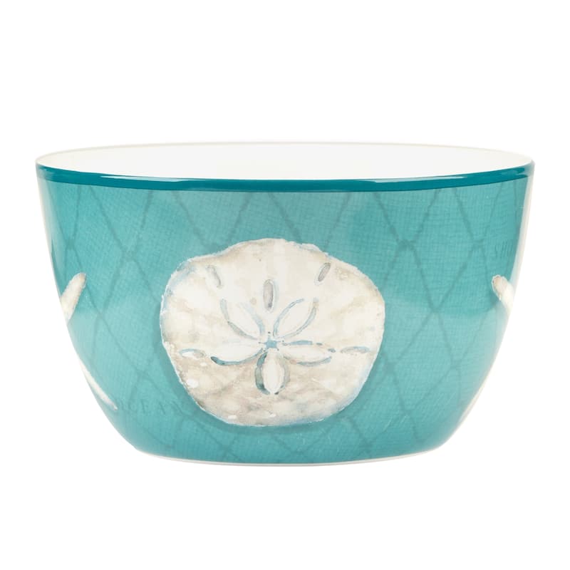 Certified International Ocean View Set of 4 Ice Cream Bowls - 5.25" Diam x 3"