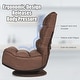 preview thumbnail 8 of 10, Costway Gaming Chair Fabric 6-Position Folding Lazy Sofa 360 Degree - See Details