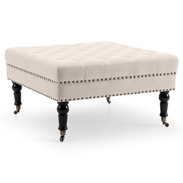 Rolling ottoman deals