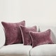 preview thumbnail 101 of 130, Villa by Classic Home Harriet Velvet Throw Pillow