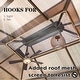 preview thumbnail 88 of 133, EROMMY Hardtop Gazebo,Outdoor Pergola with Double Roof & Netting & Curtains,Heavy Duty Canopy for Patio, Backyard, Pool party