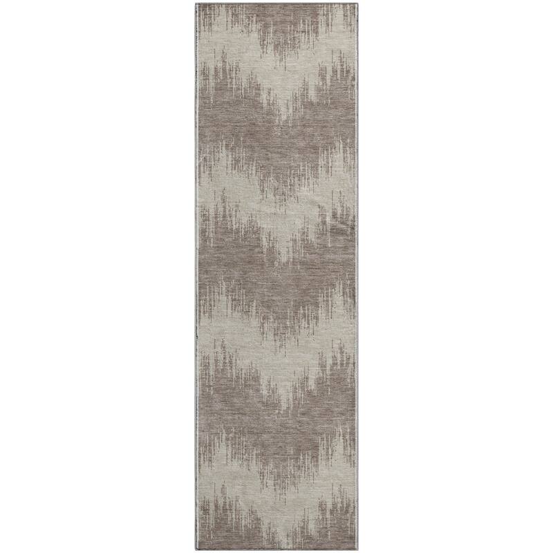 Premium Washable Super Soft Farmhouse Chevron Mayfield Rug