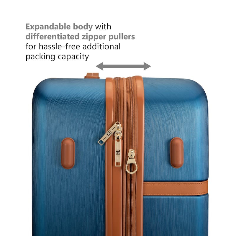 BADGLEY MISCHKA Grace 3 Piece Expandable Spinner Luggage Set