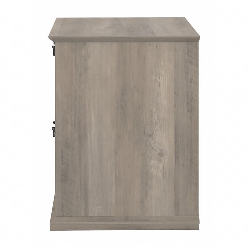 Homestead Farmhouse 2 Drawer Accent Cabinet by Bush Furniture