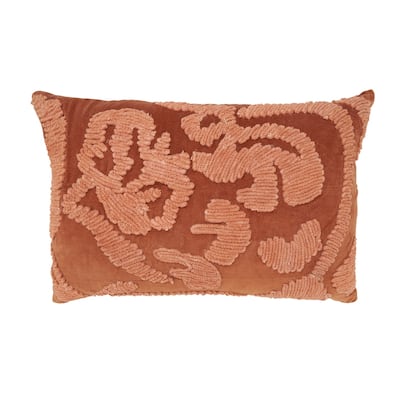 Velvet Royale Embroidered Throw Pillow