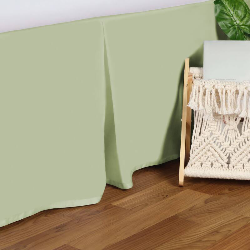 Superior 300 Thread Count Solid Combed Cotton Drop Bedskirt