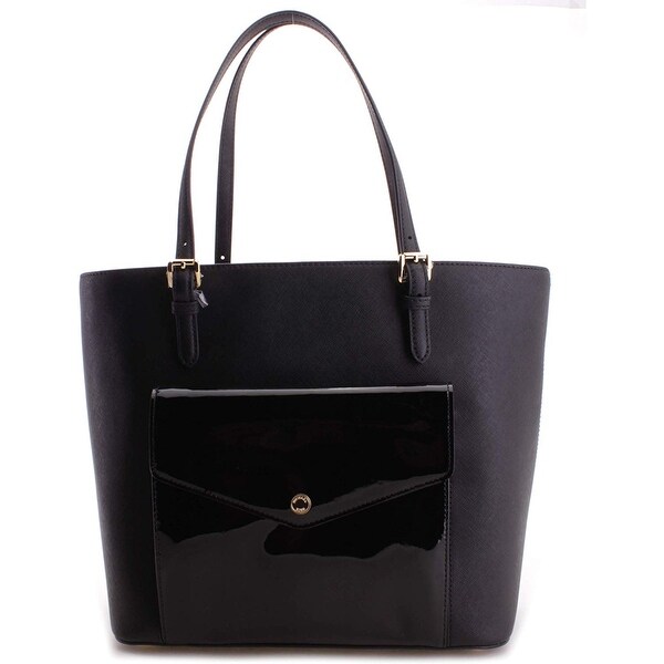 michael kors jet set large embellished leather tote