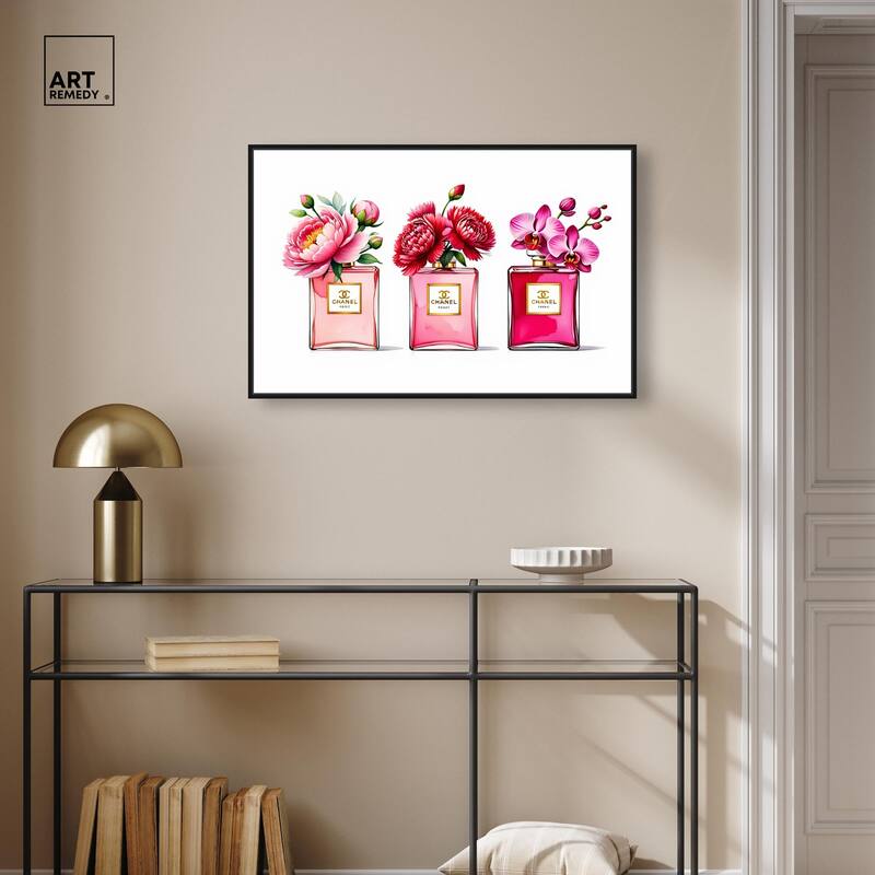 Fragrant Florals Canvas by Art Remedy