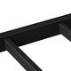 preview thumbnail 12 of 11, Twin Over Full Metal Bunk Bed with Stairs