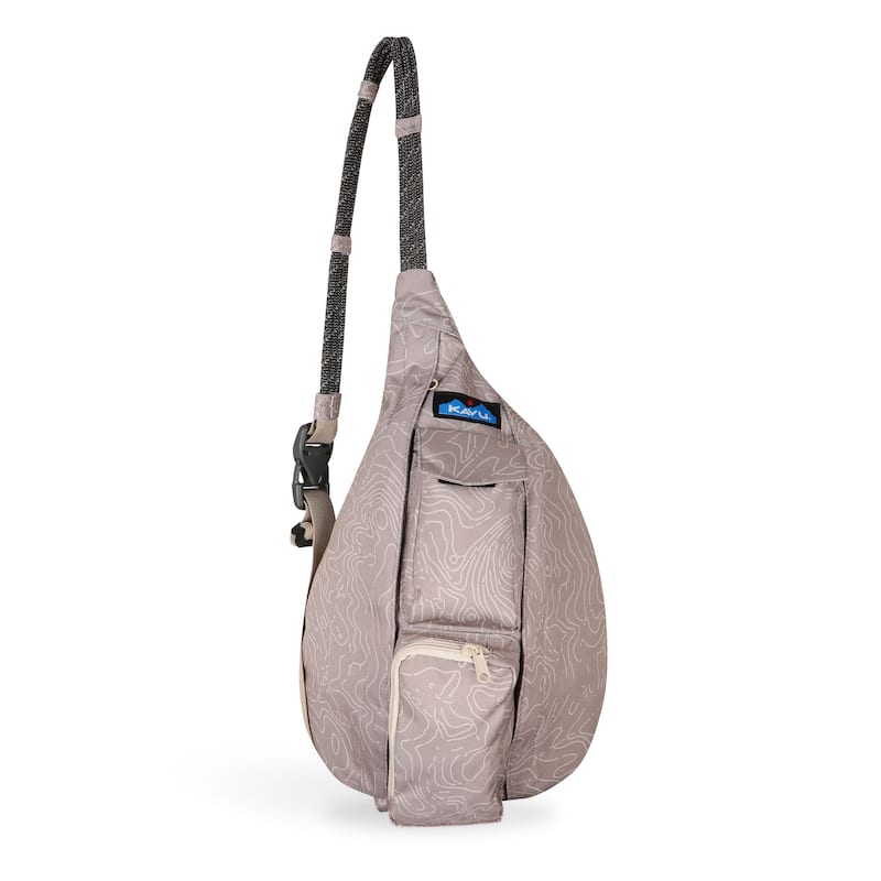 KAVU Mini Rope Sling Bag - Taupe Topo