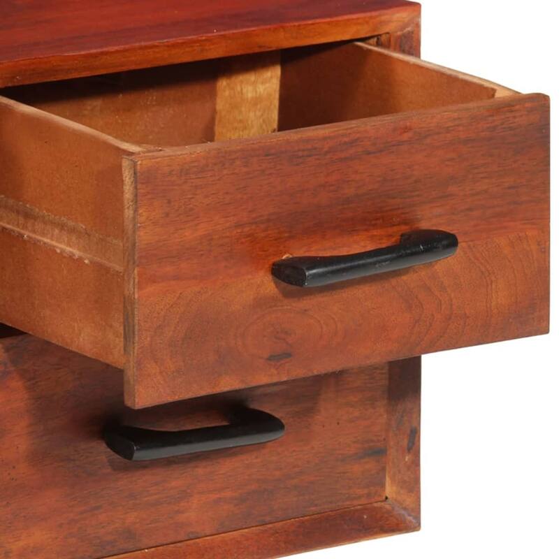 vidaXL Sideboard 43.3"x11.8"x23.2" Solid Wood Mango