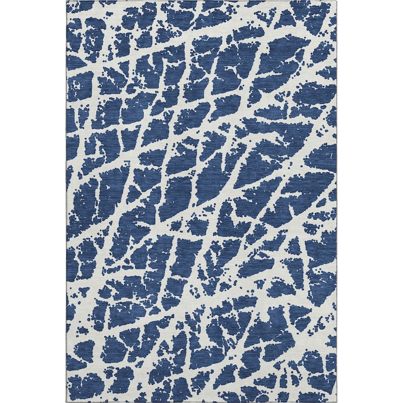Premium Washable Super Soft Modern Crackle Mayfield Rug