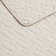 preview thumbnail 5 of 9, Tommy Bahama Raffia Solid Basketweave Textured Reversible Quilt (Beige, 3 Piece Set)
