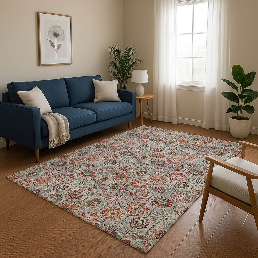 Premium Washable Super Soft Traditional Farmhouse Mayfield Rug