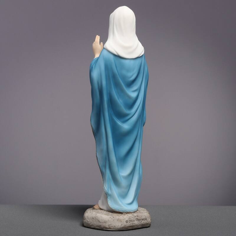 6.1 inches Height Polyresin The Immaculate Heart of Mary Multicolor Finish Figurine