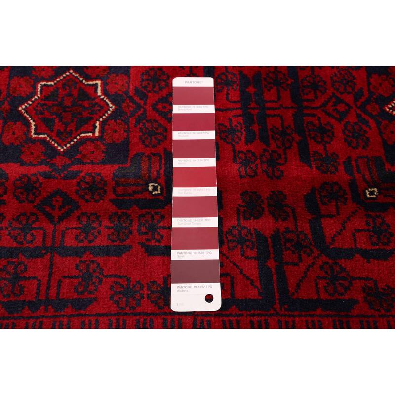 ECARPETGALLERY Hand-knotted Finest Khal Mohammadi Red Wool Rug - 6'7 x 10'2
