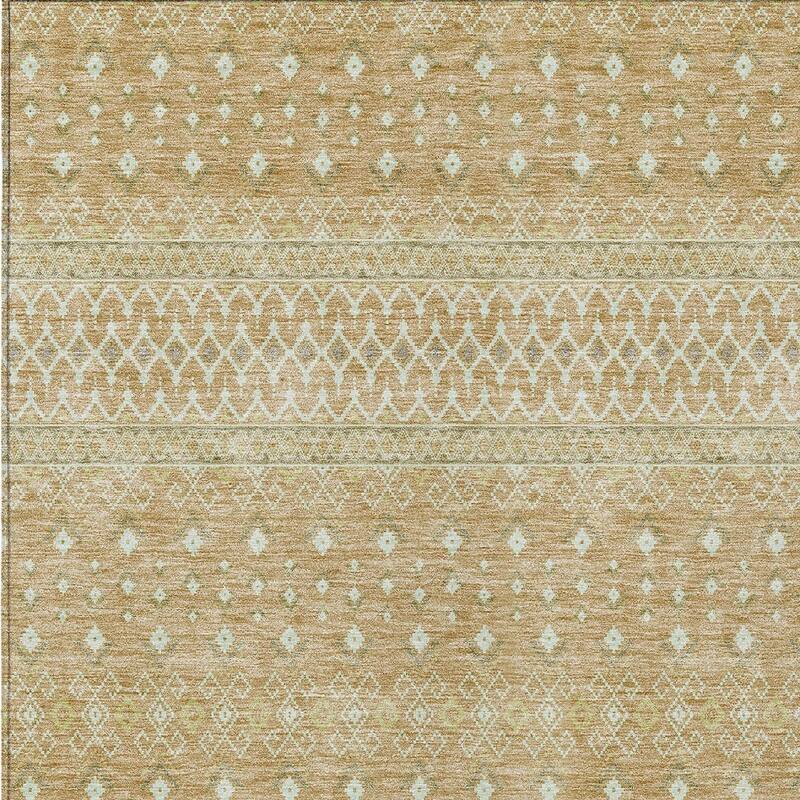 HomeRoots Tribal Transitional Rectangle Outdoor Rug