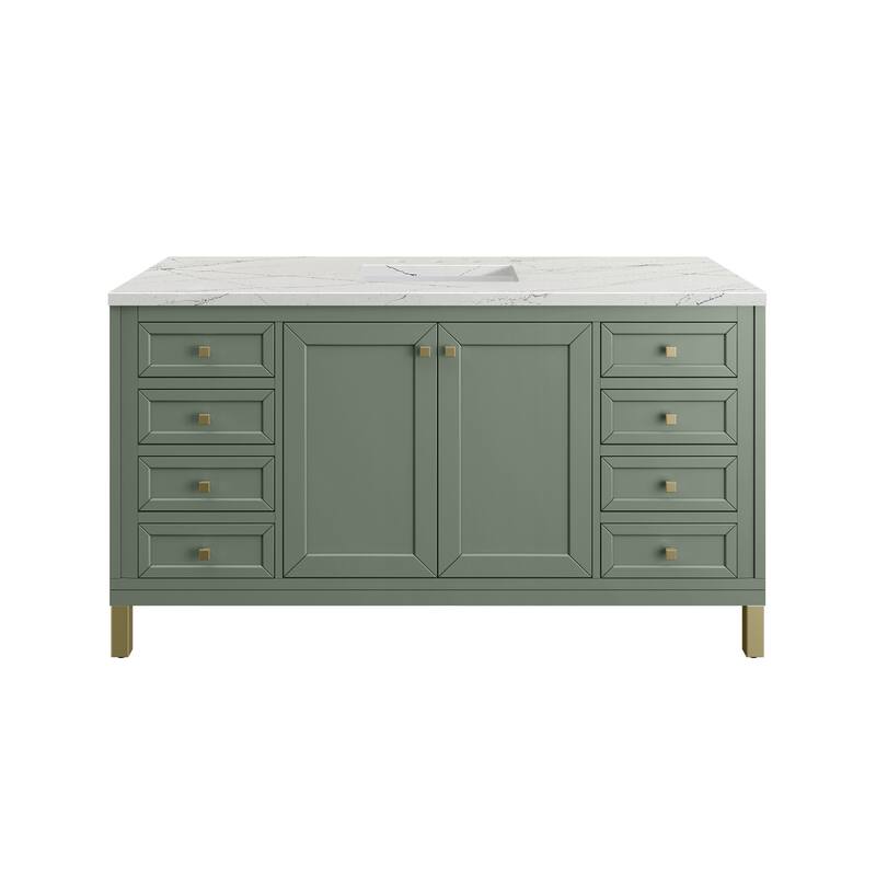 James Martin Vanities 305-V60S-3ENC Chicago 60" Free Standing or Wall