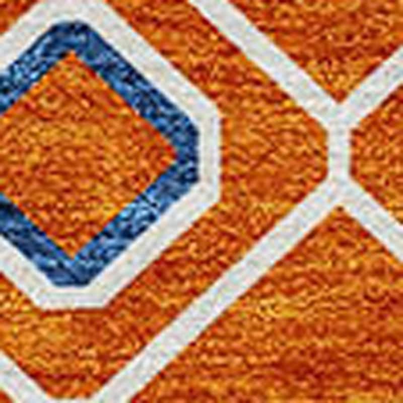 HomeRoots Geometric Modern Rectangle Outdoor Rug