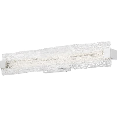 Winter LED Bathroom Vanity Light in Polished Chrome