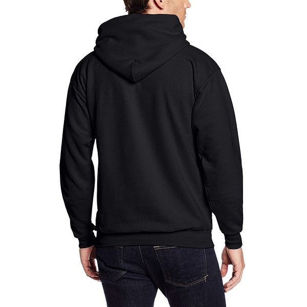 hanes black hoodie pullover