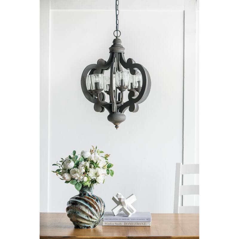 Chandelier 6 - Light Farmhouse Pendant Lighting