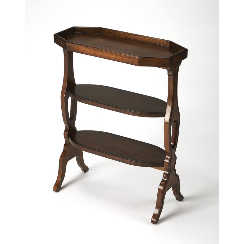 Hadley Side Table - Cherry Brown