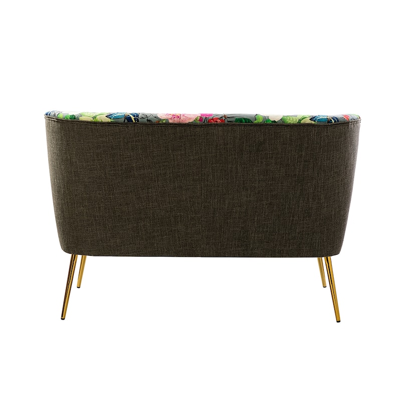 3 Piece Living Room Set with Channel Tufted Back by HULALA HOME