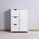 Bathroom Storage Cabinet Floor Cabinet with Large Drawer and Adjustable ...