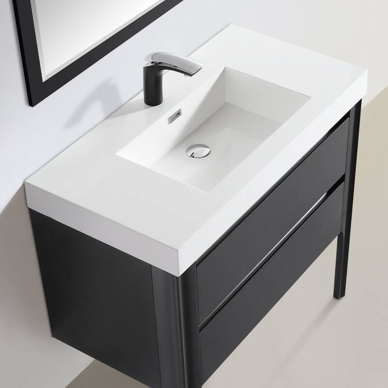 Dowell 18" FTB Resin Bathroom Vanity Basin