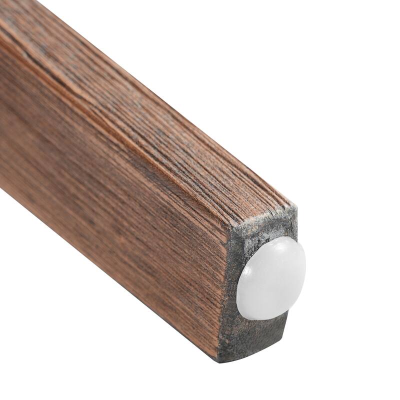 Christopher Knight Home - Mid-Century Upholstered Wooden Counter Stools - 27" Seat Height Bar Stools with Back, Set of 2