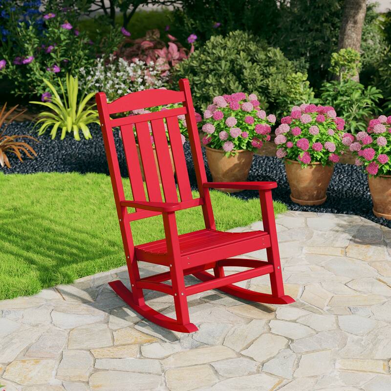 Laguna Hdpe All Weather Outdoor Patio Rocking Chair