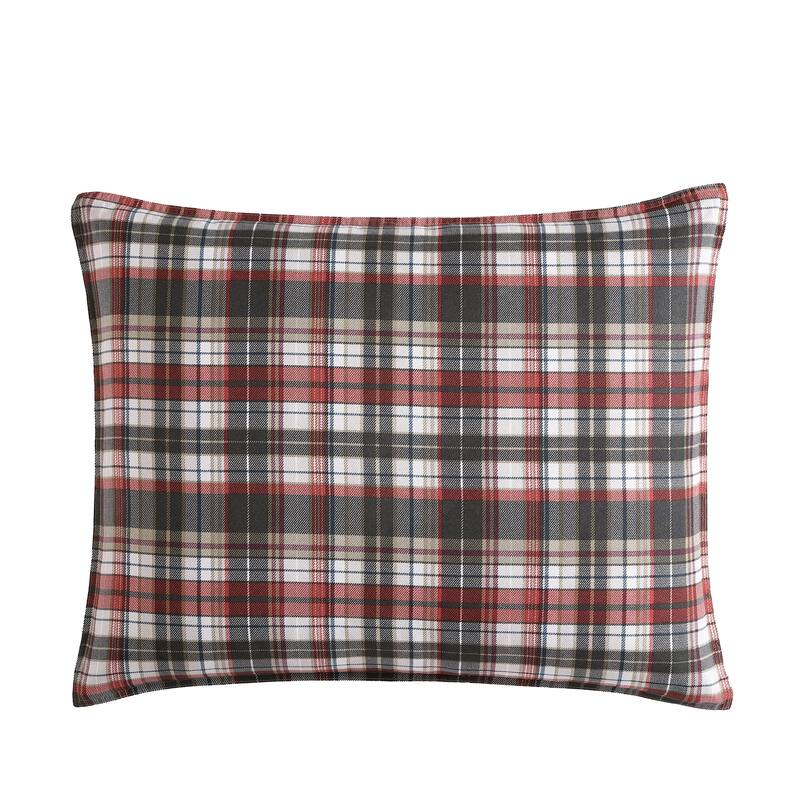 Eddie Bauer Astoria Down Alt Red Reversible Comforter Set