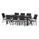 preview thumbnail 19 of 47, Deco 9 Piece Aluminum Outdoor Patio Dining Set