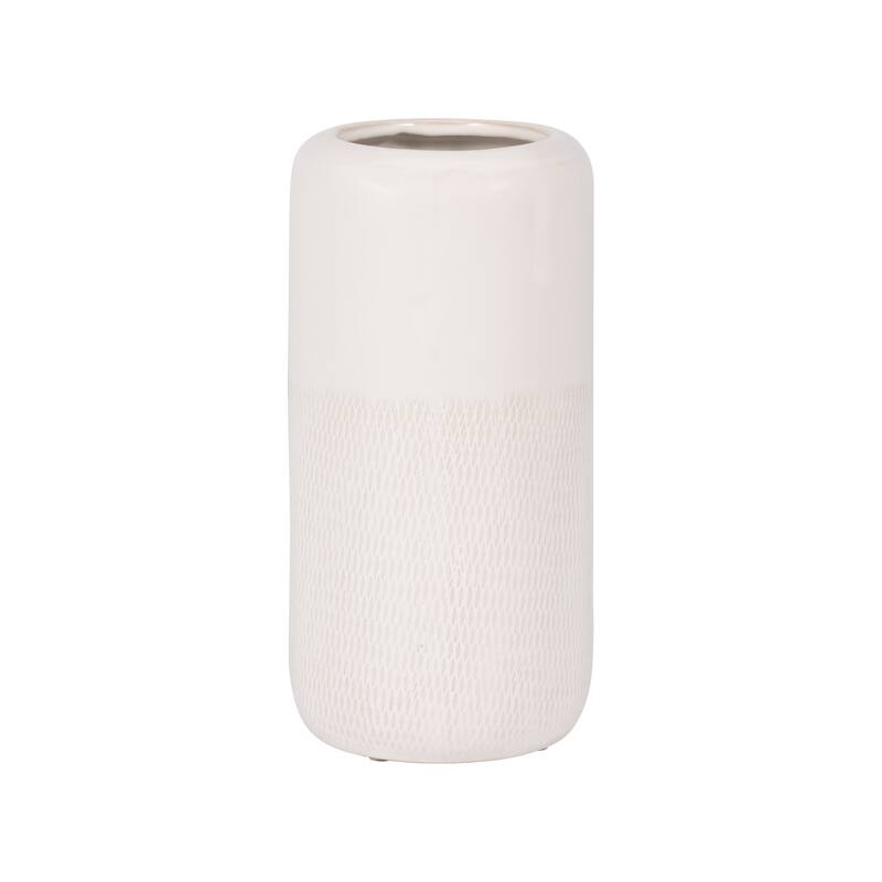 Sagebrook Home Ceramic Vase, Versatile Home Accents for Stylish Decor
