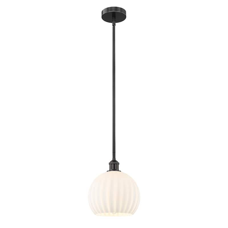 Innovations Lighting 616-1S 11 10 White Venetian Pendant White